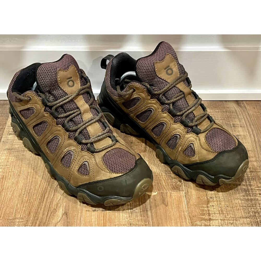 Oboz Sawtooth II Low Men’s 11.5 Black & Tan Shoes Good Condition